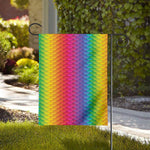 Rainbow Mermaid Scale Pattern Print House Flag