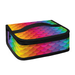 Rainbow Mermaid Scale Pattern Print Small Lunch Bag