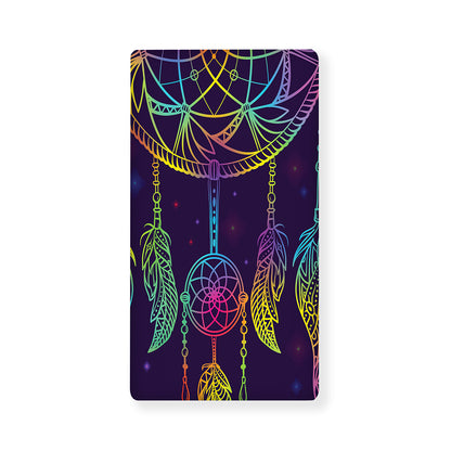 Rainbow Native Dream Catcher Print Baby Crib Sheet