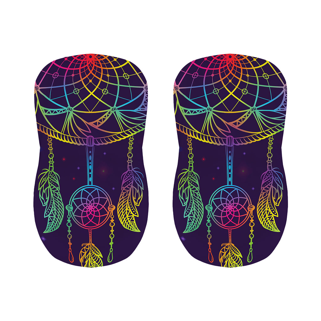 Rainbow Native Dream Catcher Print Bar Stool Covers