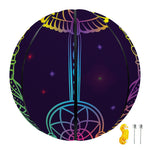 Rainbow Native Dream Catcher Print Basketball