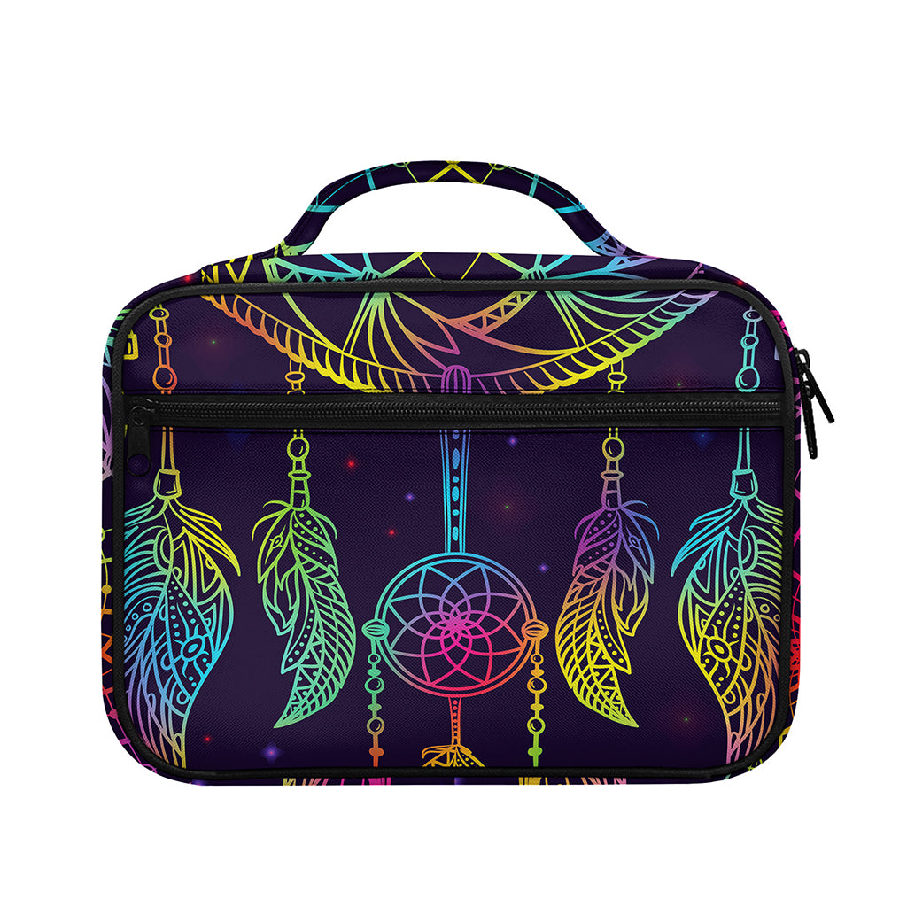 Rainbow Native Dream Catcher Print Briefcase Bible Bag