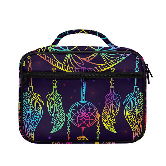 Rainbow Native Dream Catcher Print Briefcase Bible Bag