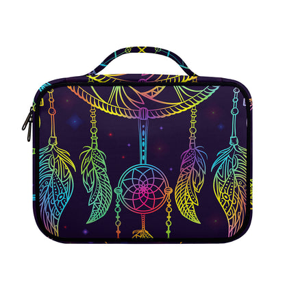 Rainbow Native Dream Catcher Print Briefcase Bible Bag