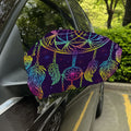 Rainbow Native Dream Catcher Print Car Side Mirror Covers