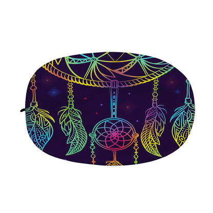 Rainbow Native Dream Catcher Print Car Side Mirror Covers
