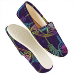 Rainbow Native Dream Catcher Print Casual Shoes
