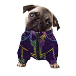 Rainbow Native Dream Catcher Print Dog Zip Up Jacket