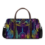 Rainbow Native Dream Catcher Print Duffle Bag