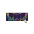 Rainbow Native Dream Catcher Print Extended Mouse Pad