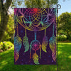 Rainbow Native Dream Catcher Print Garden Flag