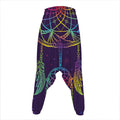 Rainbow Native Dream Catcher Print Hammer Pants