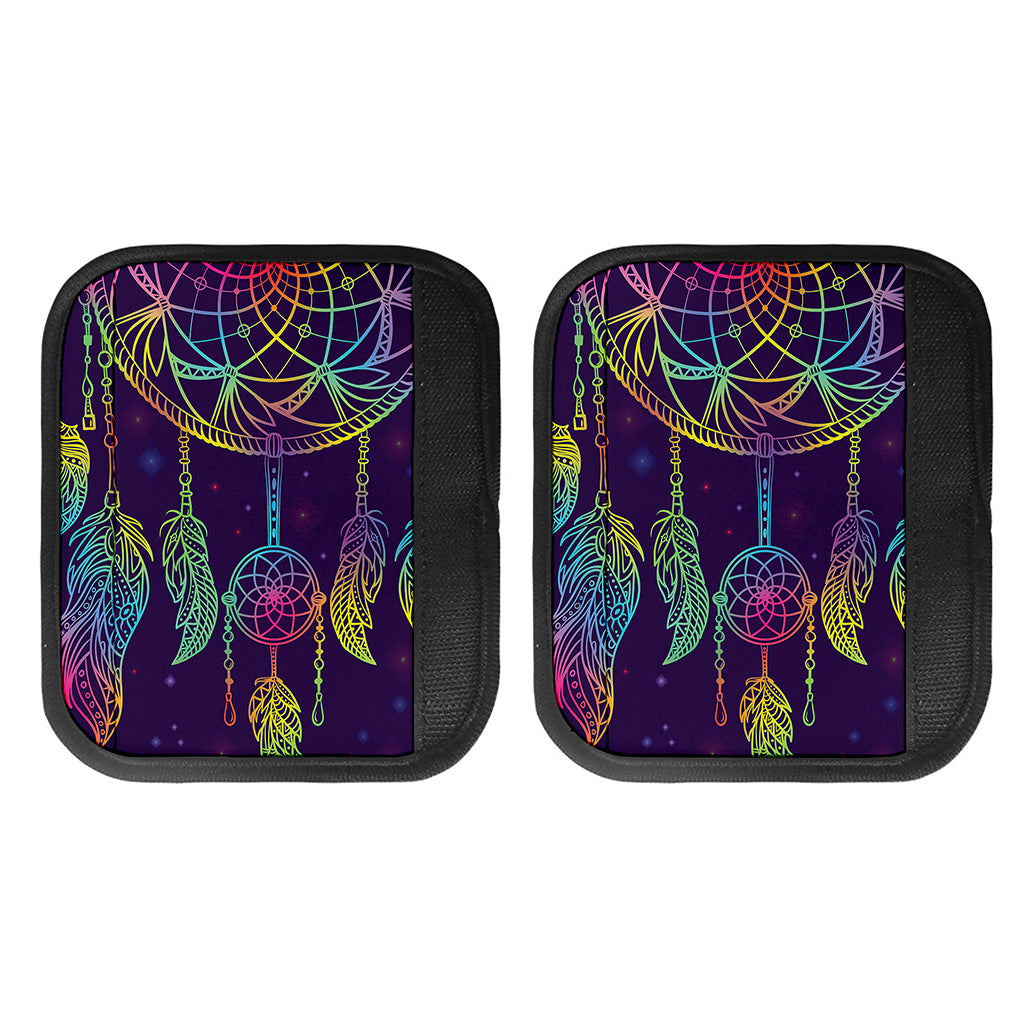 Rainbow Native Dream Catcher Print Handle Covers