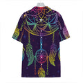 Rainbow Native Dream Catcher Print Hawaiian Shirt