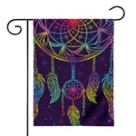 Rainbow Native Dream Catcher Print House Flag