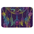 Rainbow Native Dream Catcher Print Indoor Door Mat