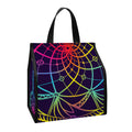 Rainbow Native Dream Catcher Print Insulated Lunch Tote