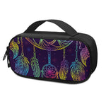 Rainbow Native Dream Catcher Print Insulin Cooler Travel Case