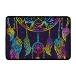 Rainbow Native Dream Catcher Print Kitchen Mat