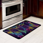 Rainbow Native Dream Catcher Print Kitchen Mat