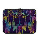 Rainbow Native Dream Catcher Print Laptop Sleeve