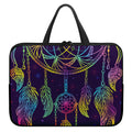 Rainbow Native Dream Catcher Print Laptop Sleeve With Handle