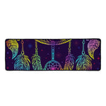Rainbow Native Dream Catcher Print Long Kitchen Mat