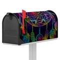 Rainbow Native Dream Catcher Print Mailbox Cover