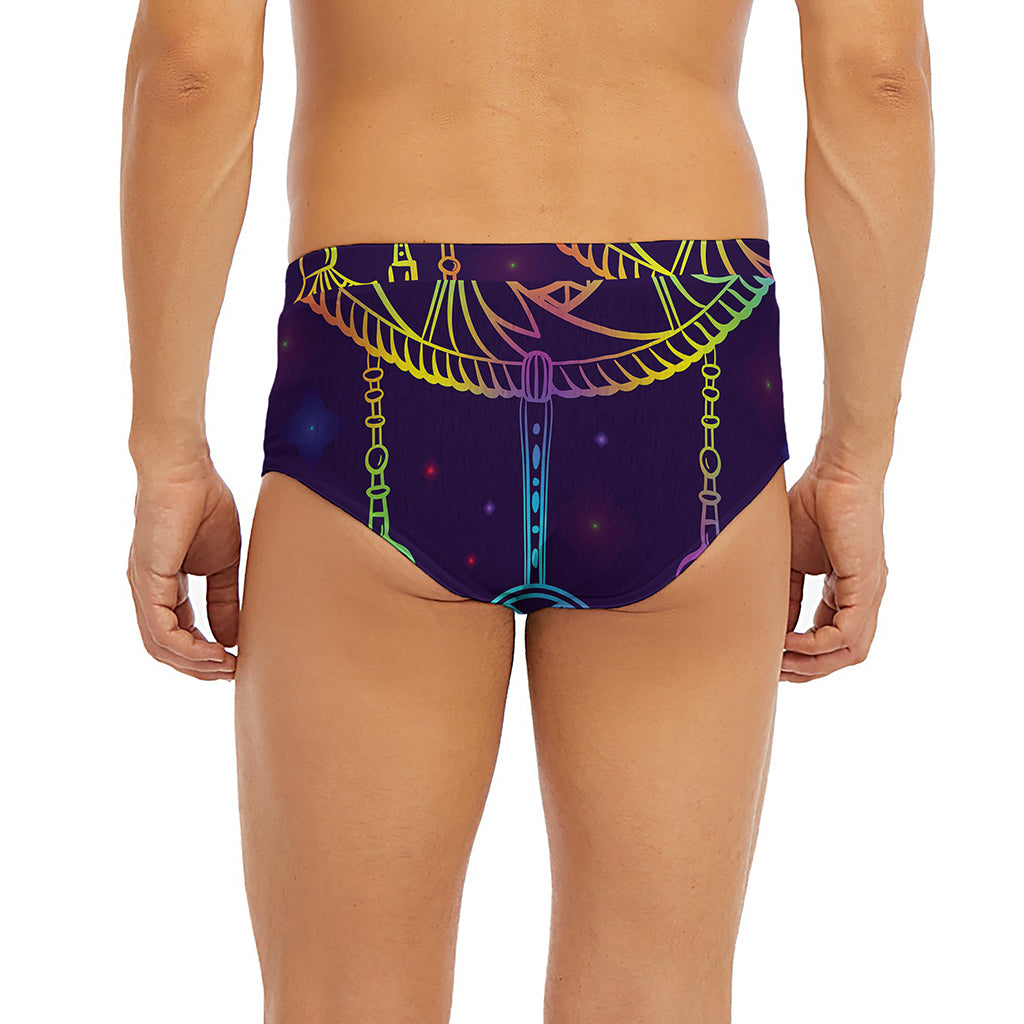 Rainbow Native Dream Catcher Print Men's Briefs