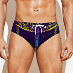 Rainbow Native Dream Catcher Print Men's Swim Briefs
