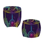 Rainbow Native Dream Catcher Print Office Chair Cover