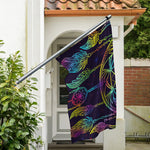 Rainbow Native Dream Catcher Print Polyester Flag