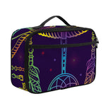 Rainbow Native Dream Catcher Print Portable Lunch Bag
