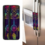 Rainbow Native Dream Catcher Print Refrigerator Handle Covers
