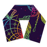 Rainbow Native Dream Catcher Print Scarf