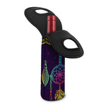 Rainbow Native Dream Catcher Print Single Neoprene Wine Tote
