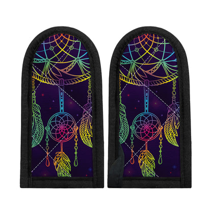 Rainbow Native Dream Catcher Print Skillet Handle Cover