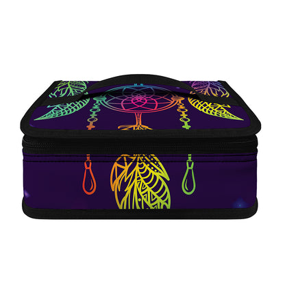 Rainbow Native Dream Catcher Print Small Lunch Bag