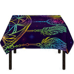 Rainbow Native Dream Catcher Print Tablecloth