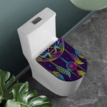 Rainbow Native Dream Catcher Print Toilet Lid Cover
