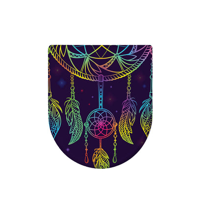 Rainbow Native Dream Catcher Print Toilet Lid Cover