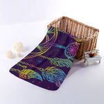 Rainbow Native Dream Catcher Print Towel