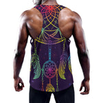 Rainbow Native Dream Catcher Print Training Tank Top
