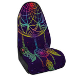 Rainbow Native Dream Catcher Print Waterproof Car Seat Cover