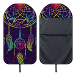Rainbow Native Dream Catcher Print Waterproof Car Seat Cover