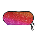 Rainbow (NOT Real) Glitter Artwork Print Glasses Case