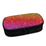Rainbow (NOT Real) Glitter Artwork Print Insulin Cooler Travel Case