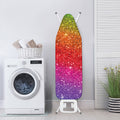 Rainbow (NOT Real) Glitter Artwork Print Ironing Board Cover