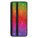 Rainbow (NOT Real) Glitter Artwork Print Refrigerator Handle Covers
