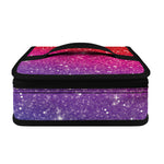 Rainbow (NOT Real) Glitter Artwork Print Small Lunch Bag